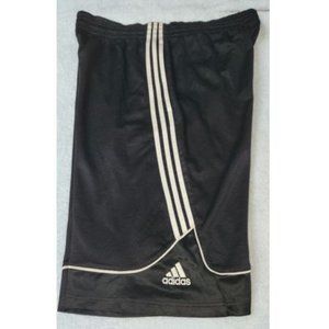 Adidas Men's long athletic style shorts, Black and White, 40" waist